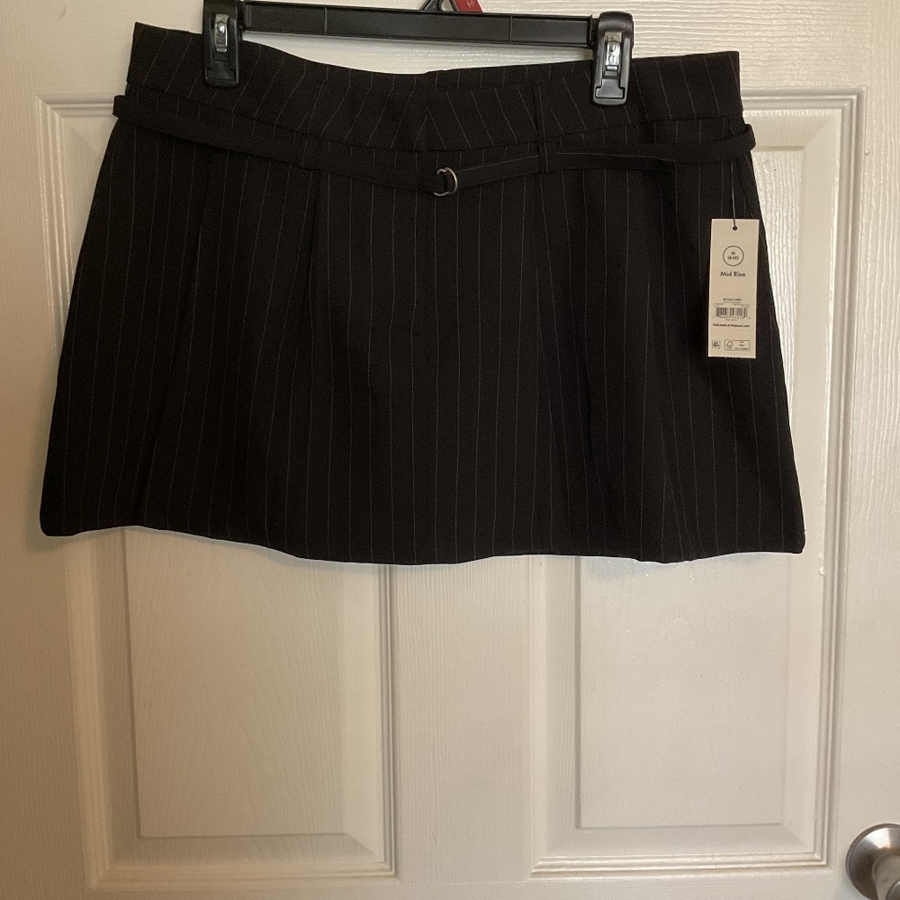 No Boundaries Black Mini Skirt